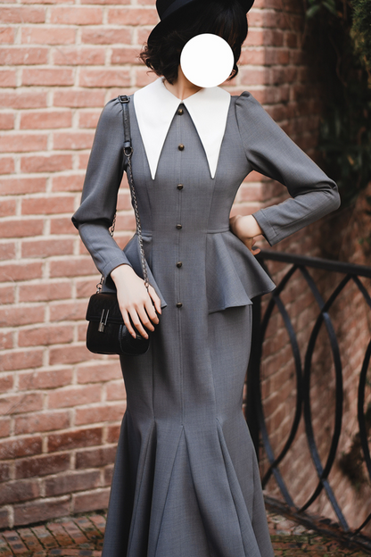Classic Retro Mermaid Dress