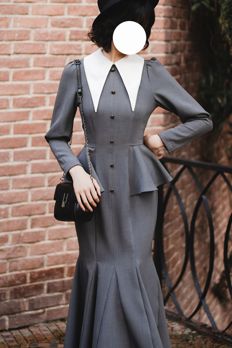 Classic Retro Mermaid Dress