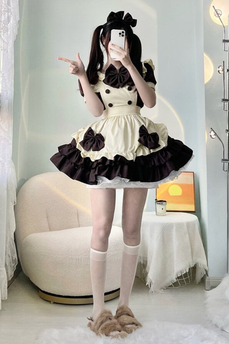 2d Coffee Maid Cosplay Dress