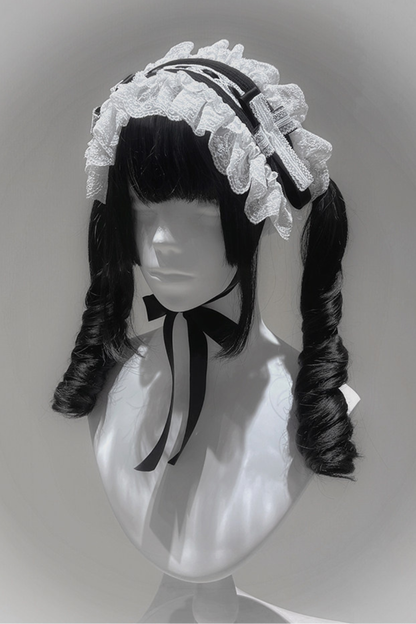 Gothic Doll Dress + Pants + Hairband