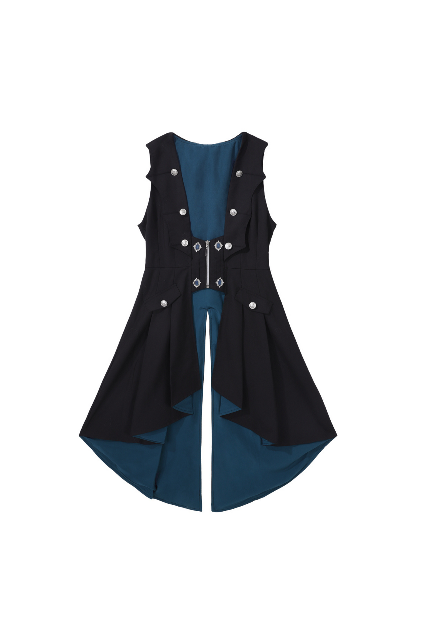 Dark Mode Asymmetric Jacket + Dress + Pants