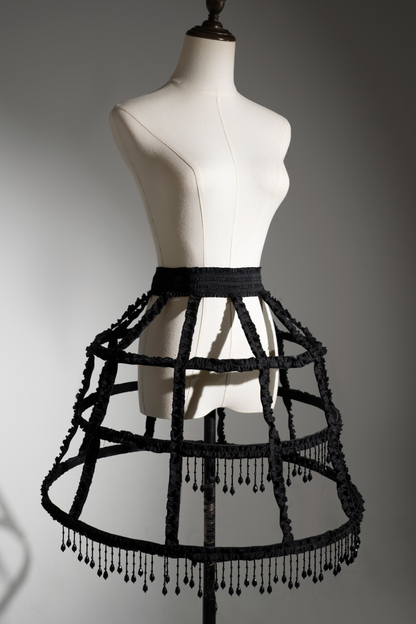 Gothic Bird Lolita Jumper Skirt + Pumpkin Pants Skirt + Curtain Skirt