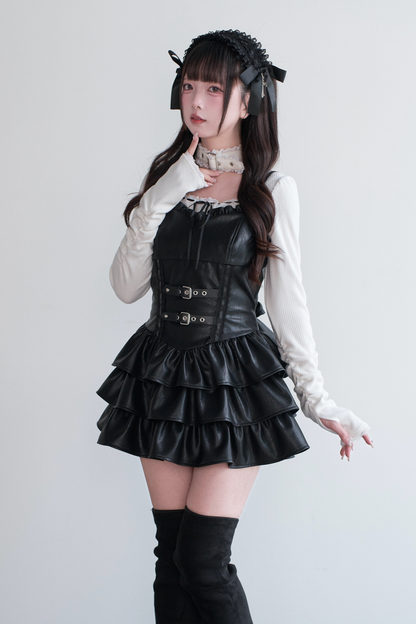 Jirai Ruffle Slip Dress