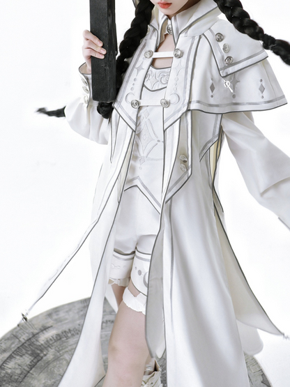 Anime Mechanical Wind Cape + Jacket + Pants