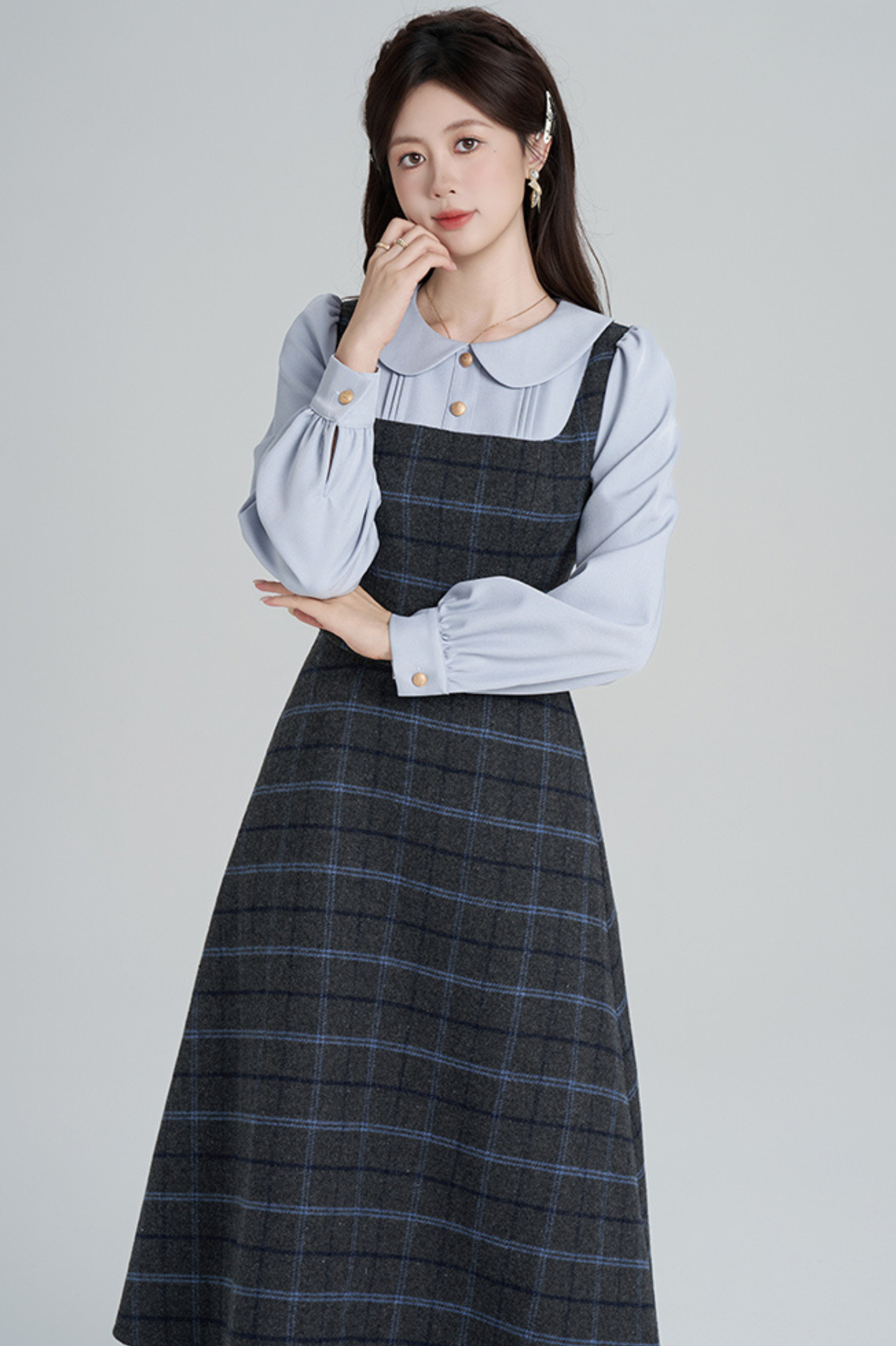 Doll Collar Weed Dress