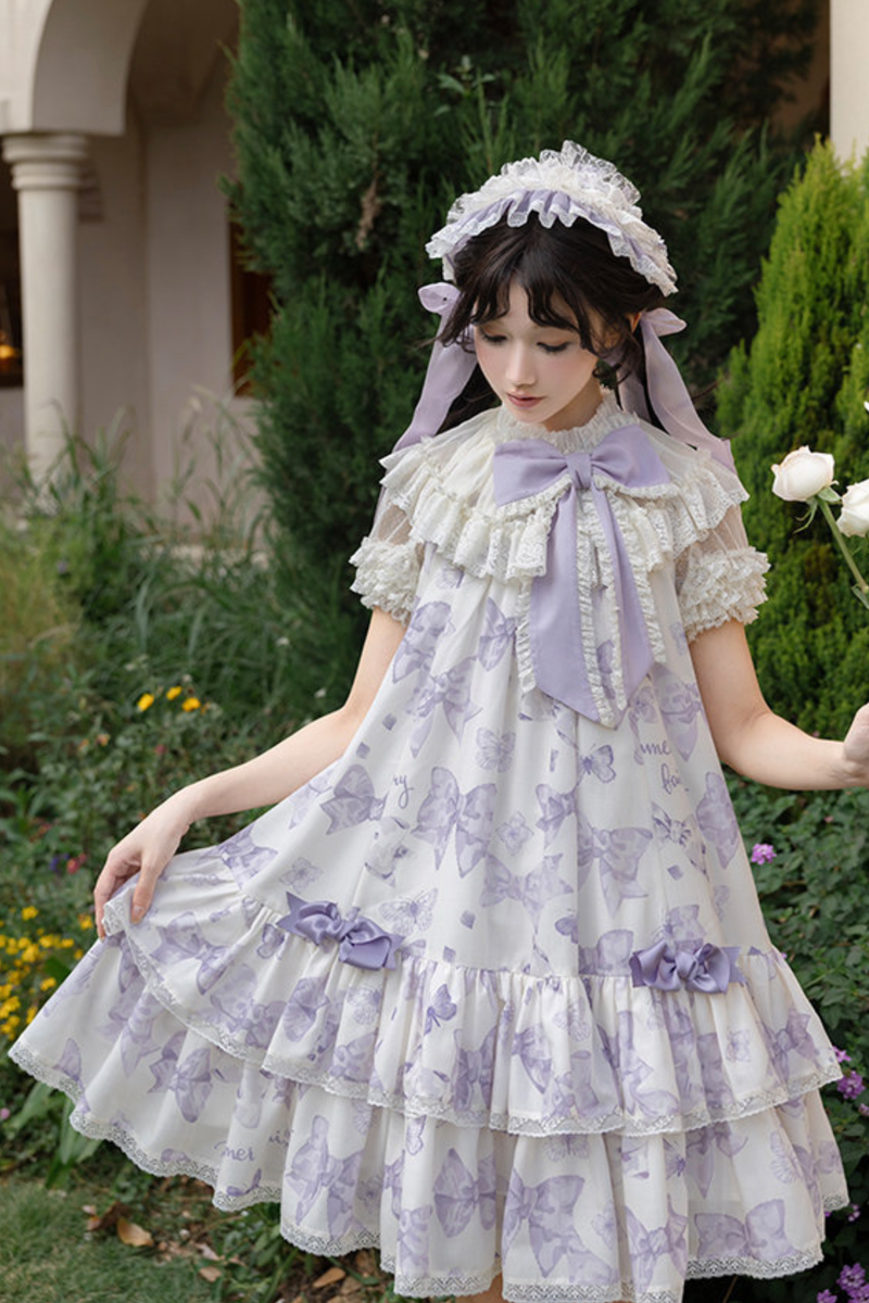Evergarden Lolita Dress + Shirt + Cardigan