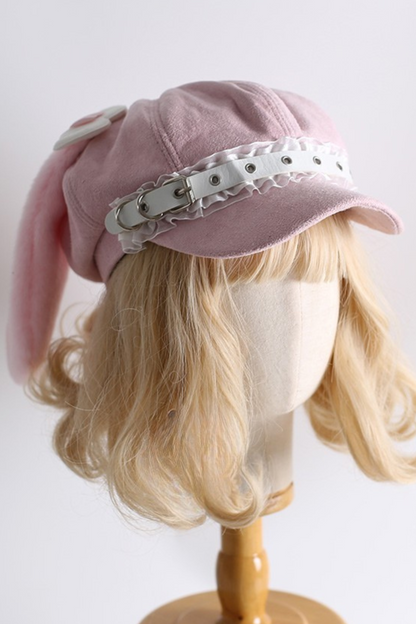 Soft Love Bunny Ear Hat