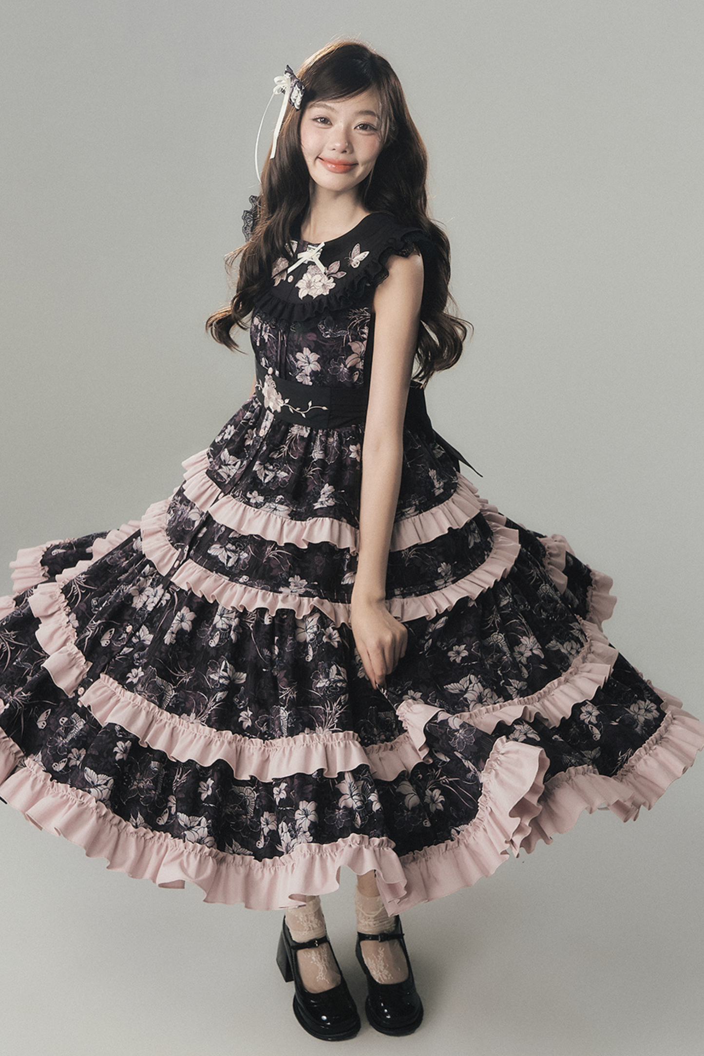 Lolita Vest Dress + Top + Belt