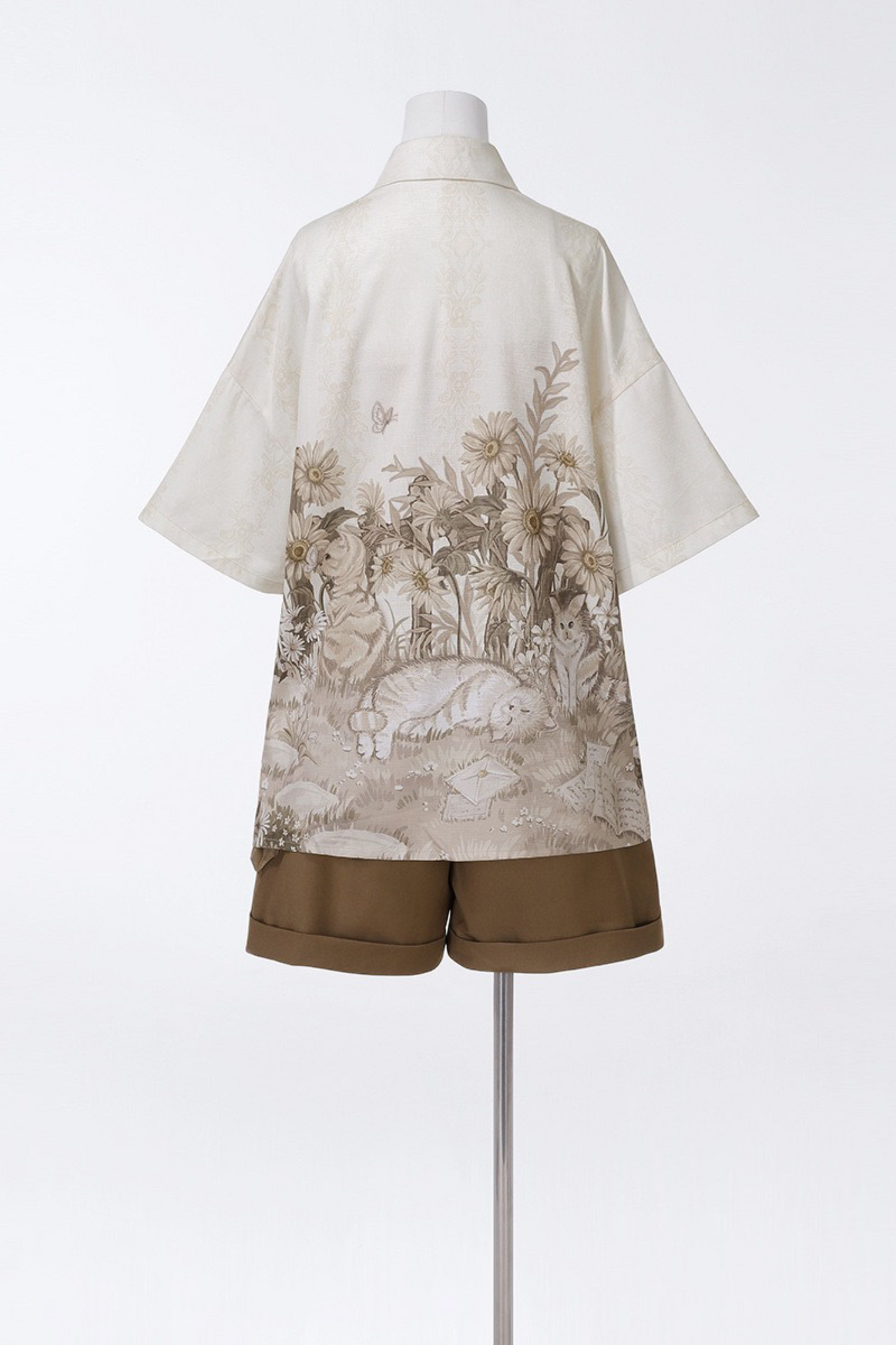 [pre-order] Neutral Style Art Design Shirt + Camisole + Shorts