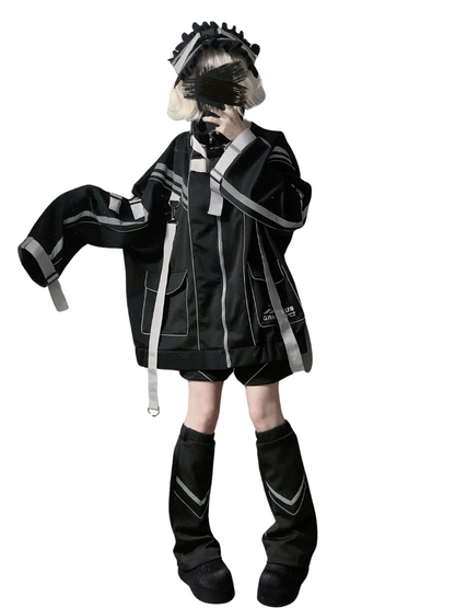 [angel Style] Charge Electronics Original Cyberpunk Sportswear Jacket