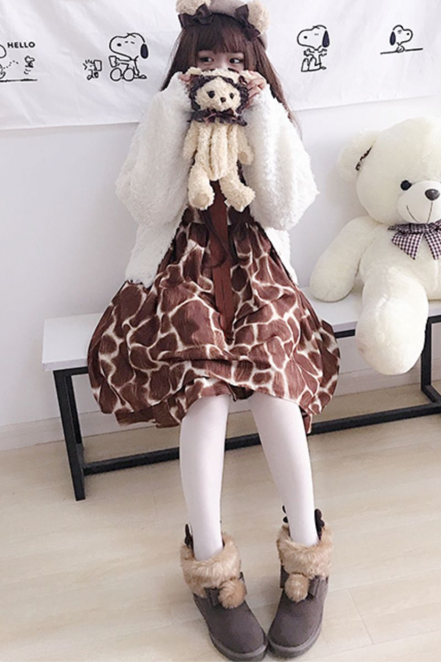 Animal Lolita Fur Boots