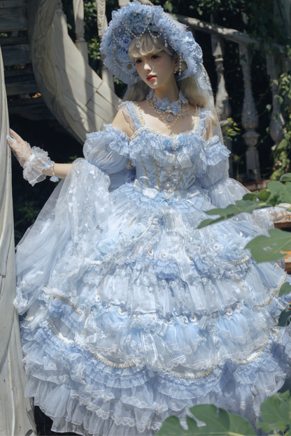 Ice Blue Princess Medium Lolita Dress