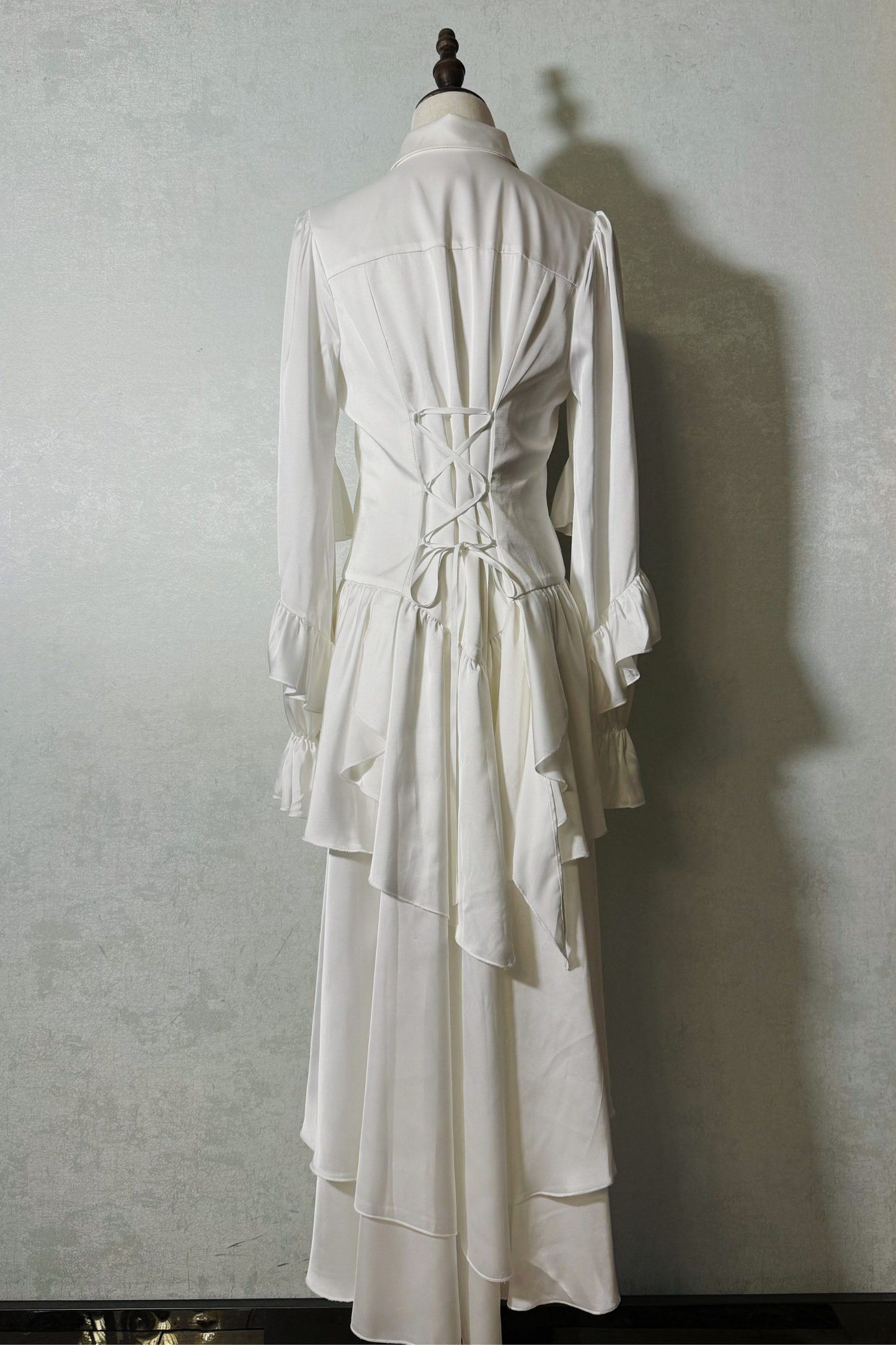 Trailing Shawl Prince Outfit Gothic Top
