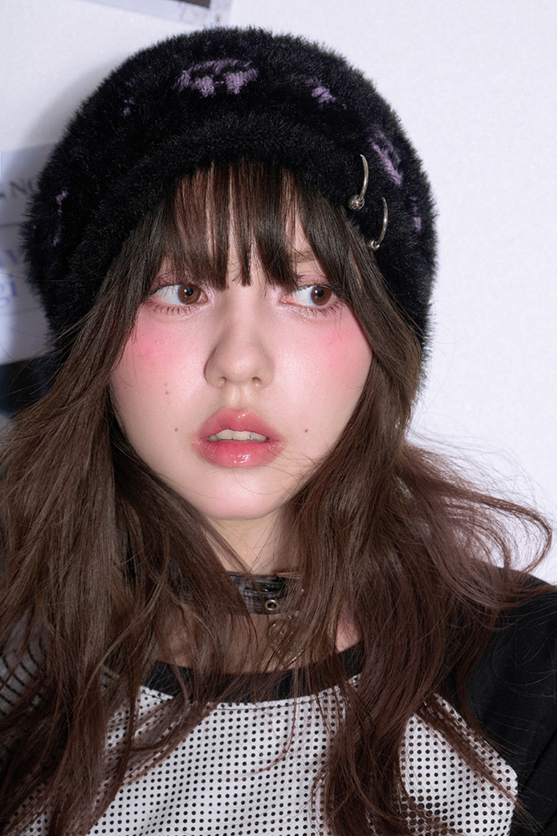 Cool Little Fur Knit Hat