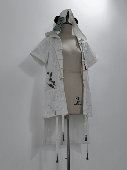 White Chinese-style Prince Lolita Set