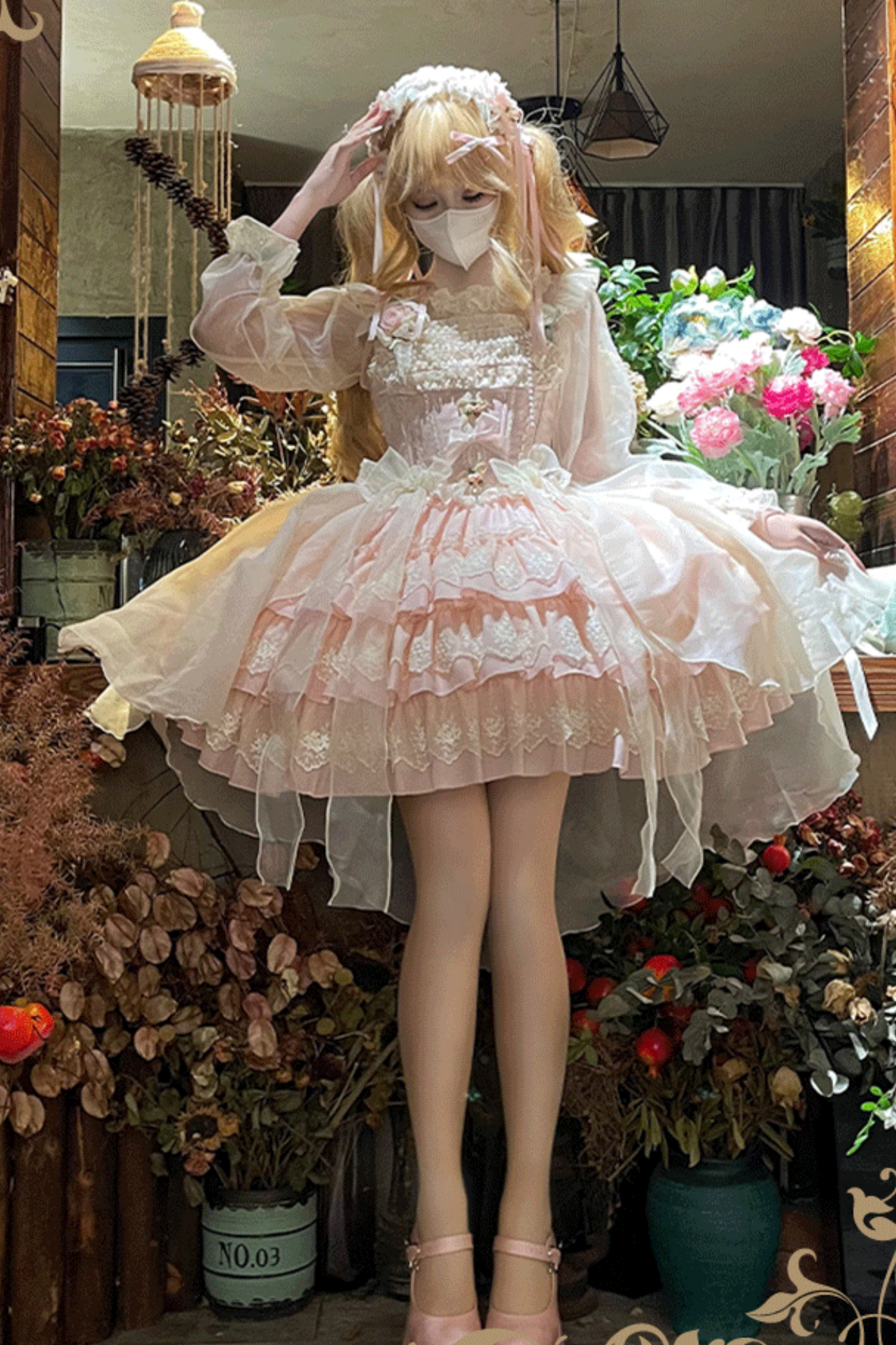 [pre-order] Ballet Style Lolita Jumper Skirt