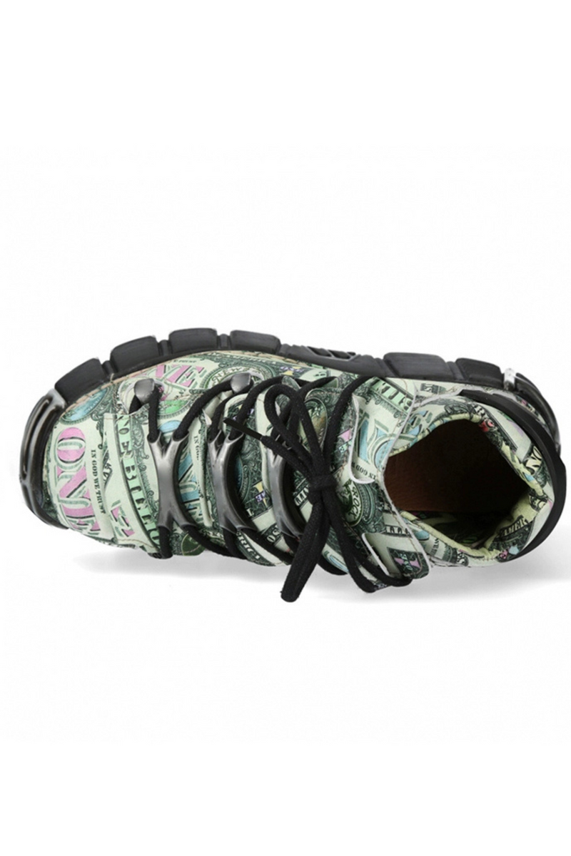 Y2k Subculture Platform American Comic Shoes