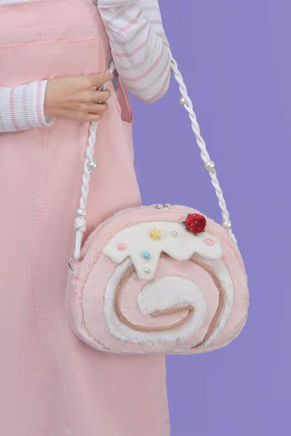 Roll Cake Lolita Crossbody Bag
