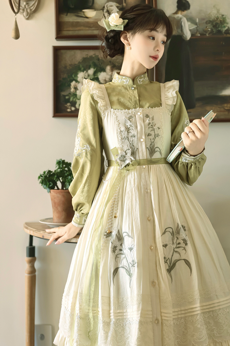 [pre-order] Retro China Lolita Dress + Top