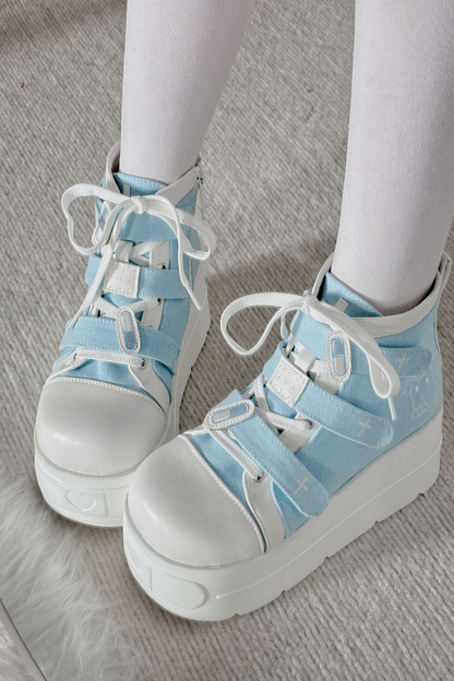 [pre-order] Subculture Round Toe Canvas Shoes
