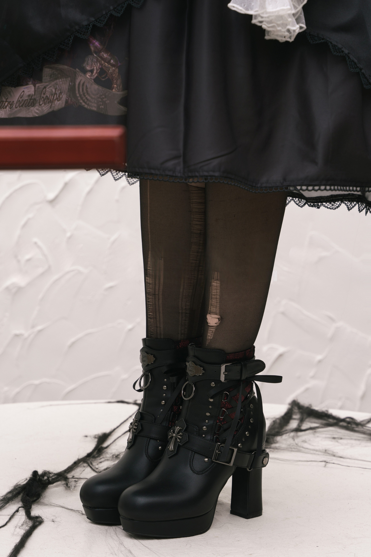 Lacybones Dark Gothic Punk Boots