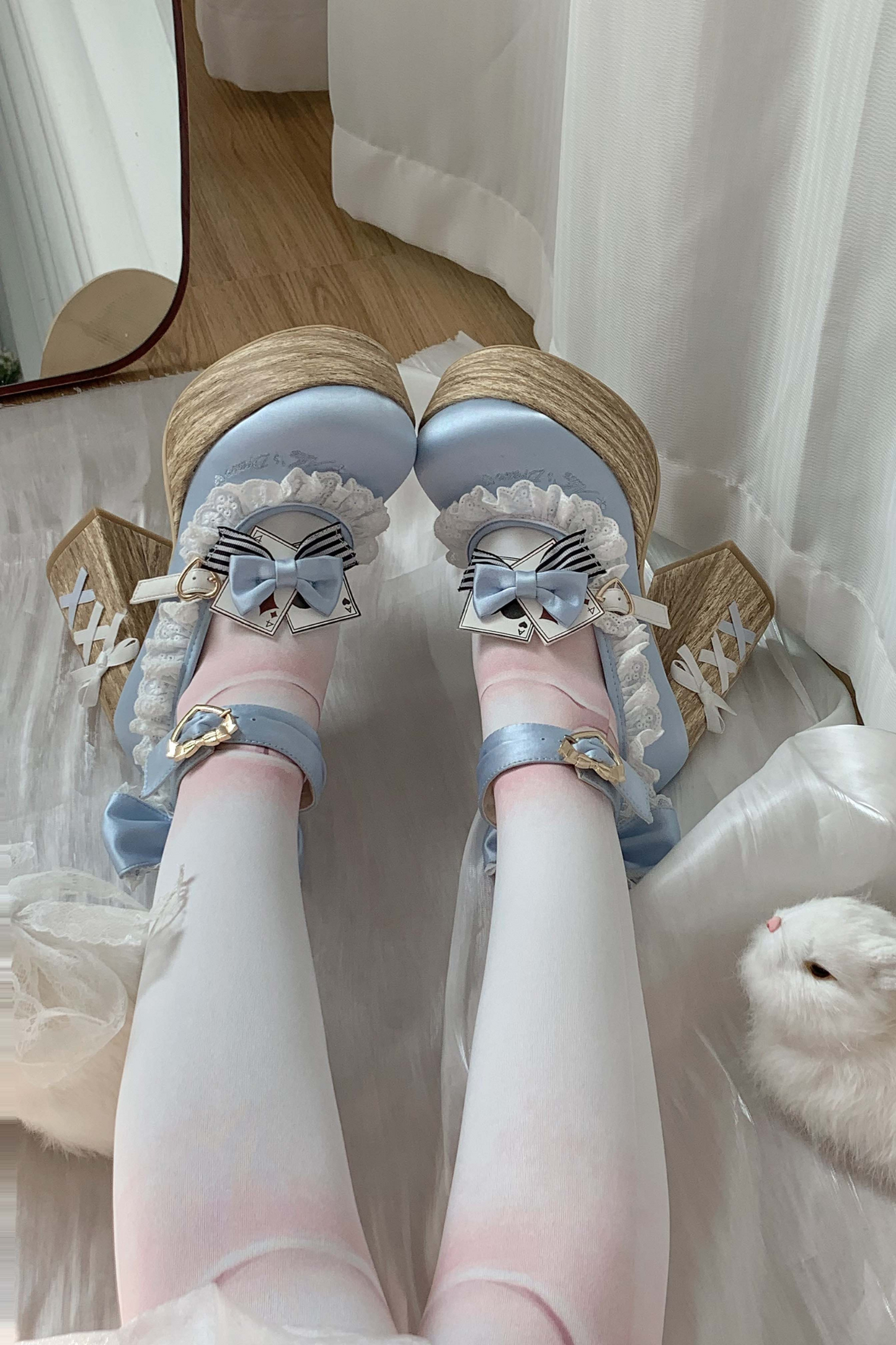 Alice's Adventure Retro Doll Lolita Heels