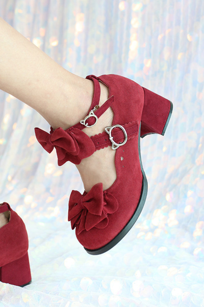 Mary Jane Mid-heel Lolita Shoes
