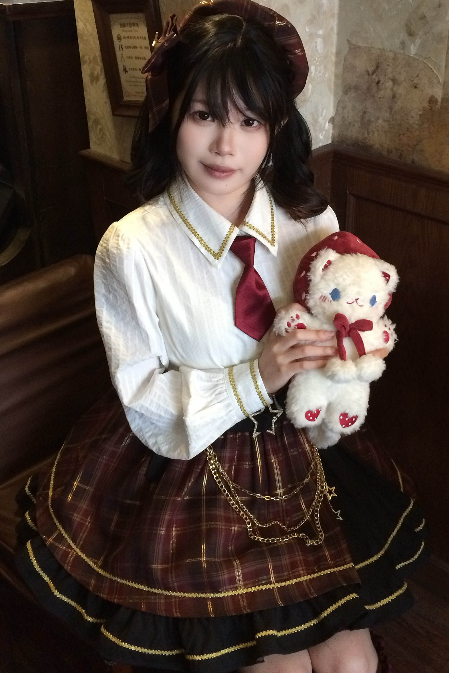 Retro Plaid Idol Lolita Set