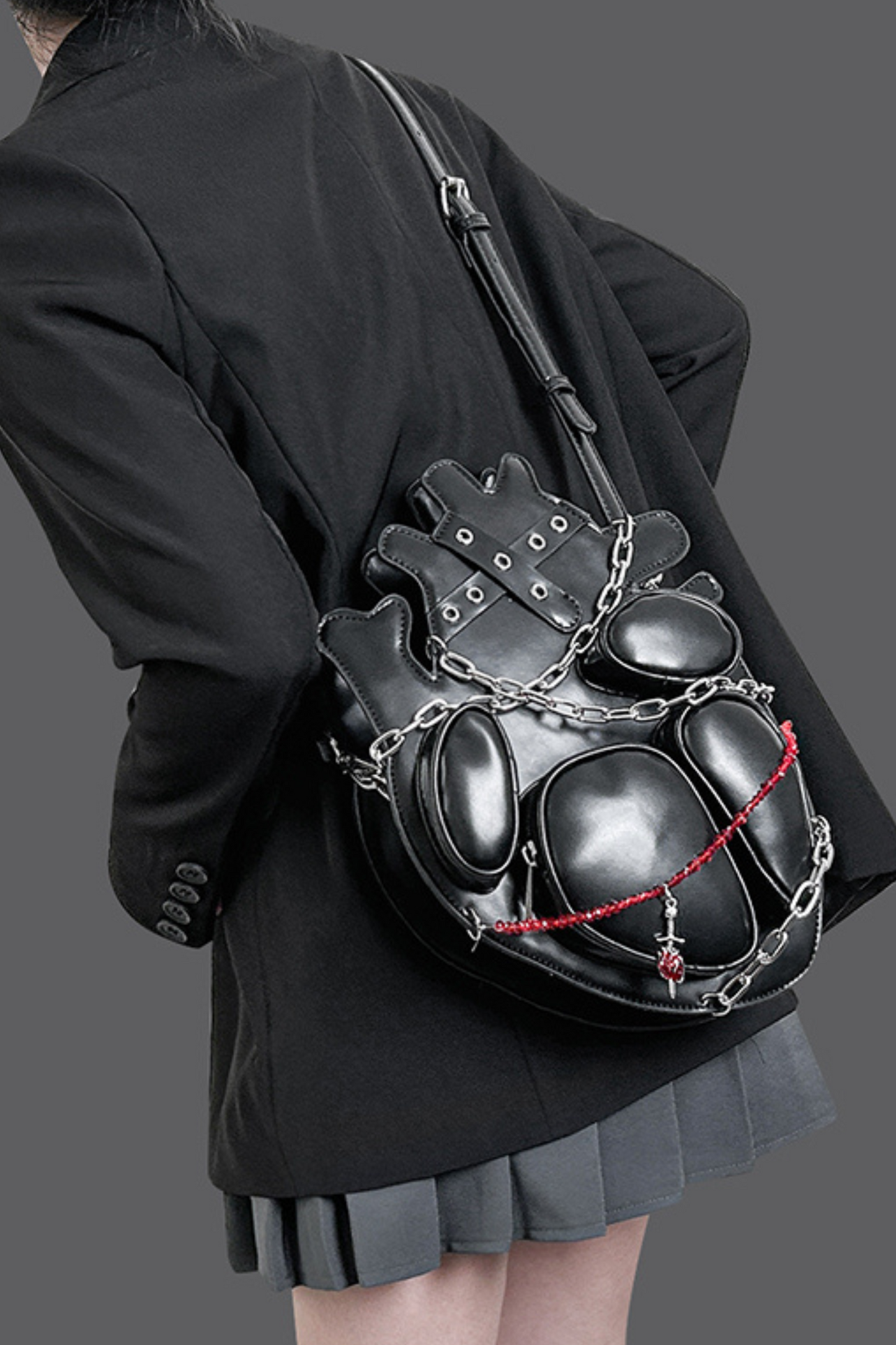 Dark Bundle Chain Gothic Punk Metal Babe's Bag