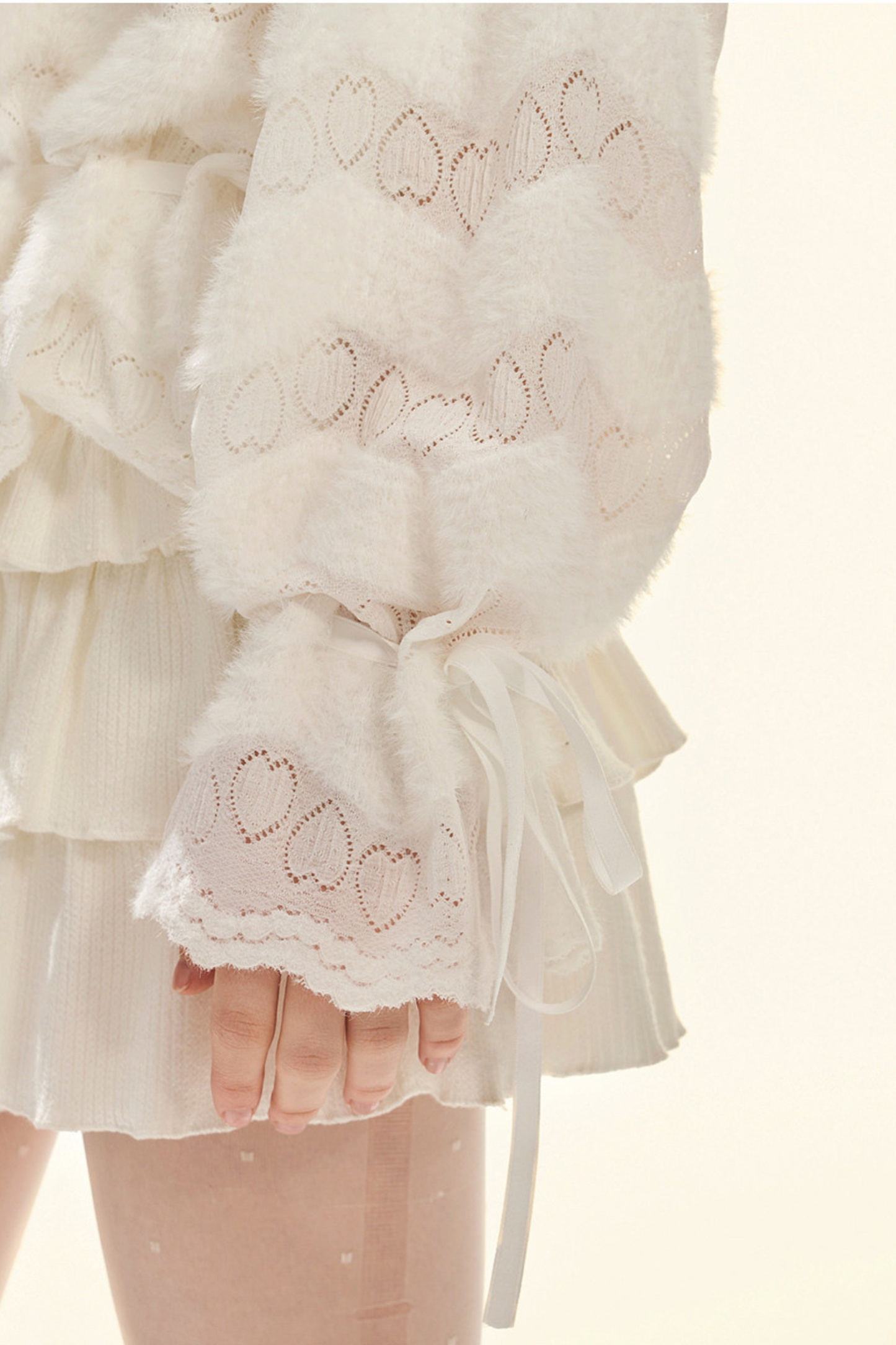Pure Design Sweet Girly Loose Cardigan