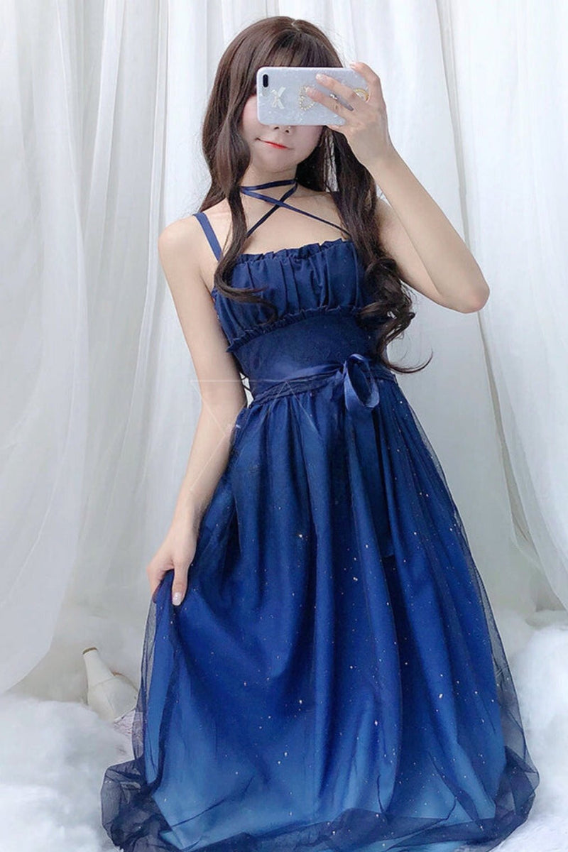 Fairy Lolita Starry Sky Dress Set