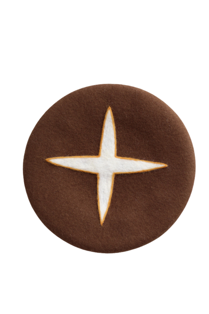 Felt Mushroom Beret