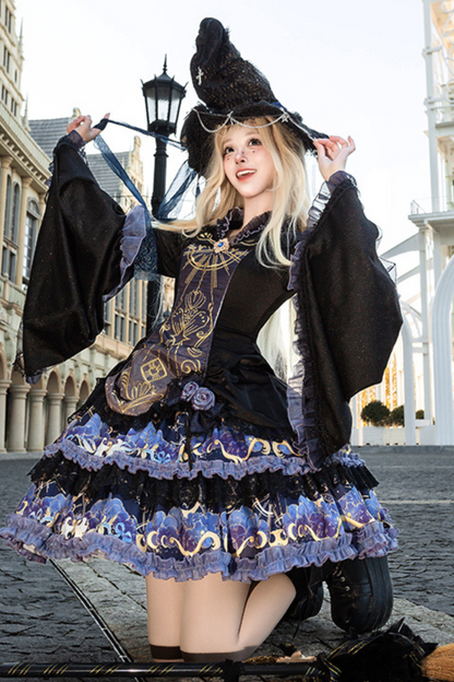 Magician Lolita Dress + Cloak