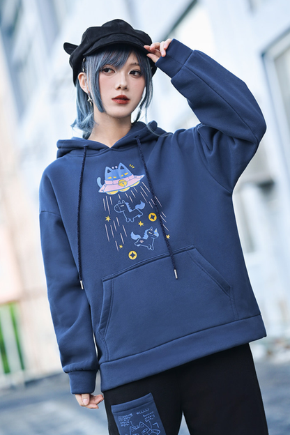 Retro Star Hoodie Sweatshirt
