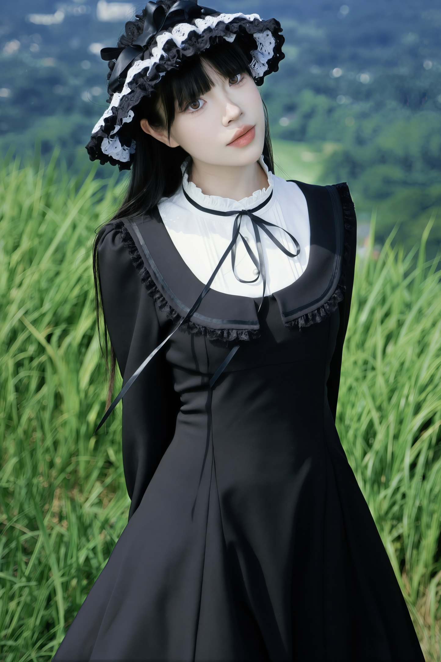 French Ribbon Doll Dress