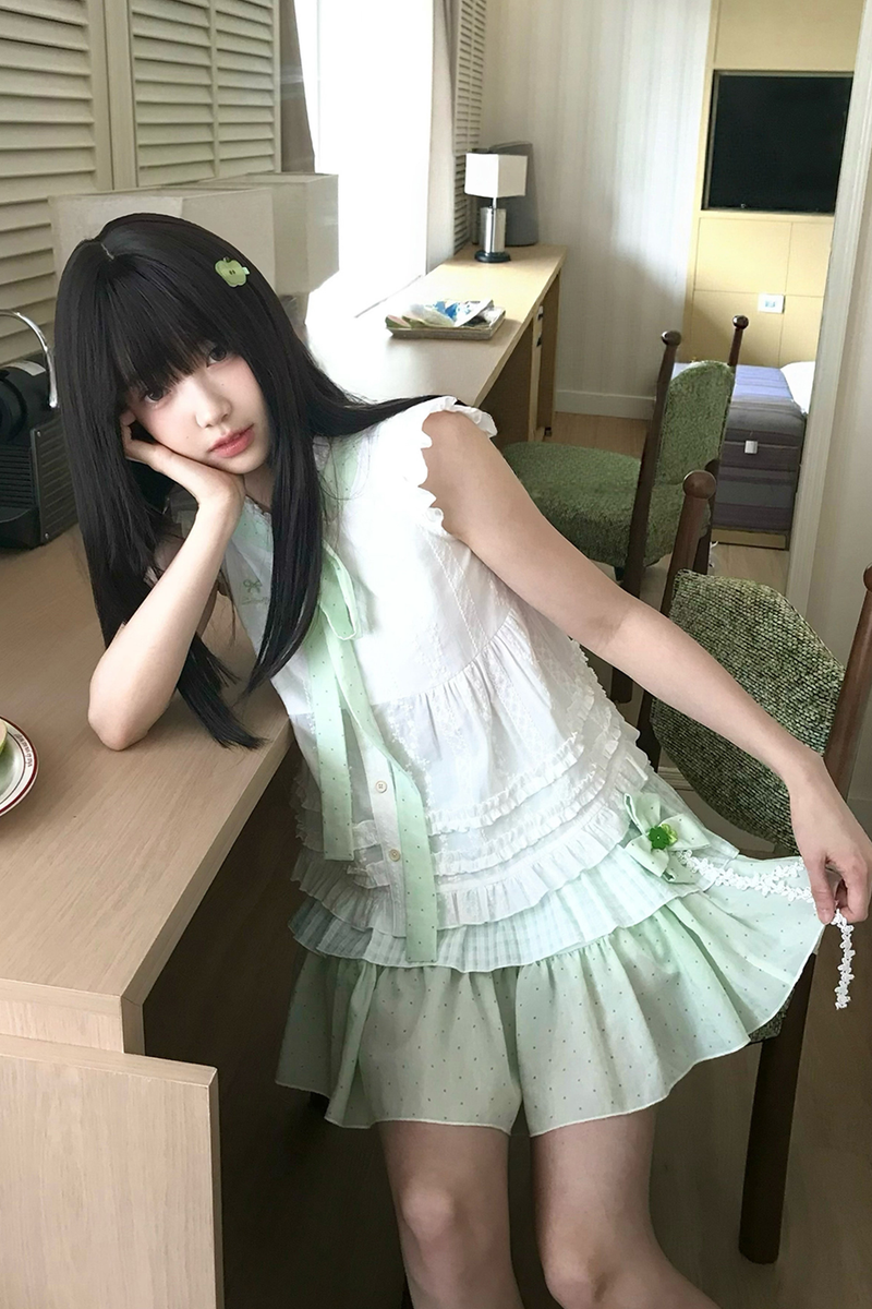Four Leaf Clover Top + Skirt