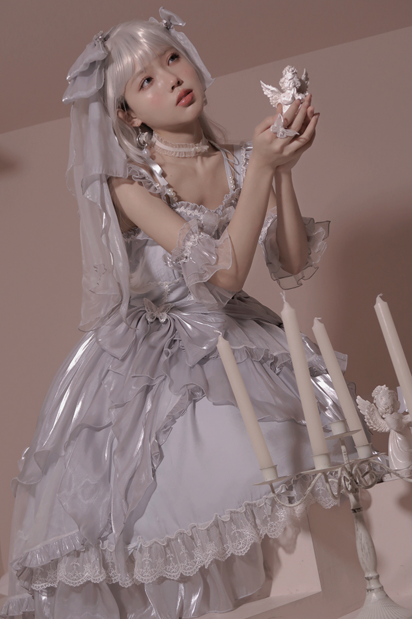 Flying Sleeves Big Lolita Dress