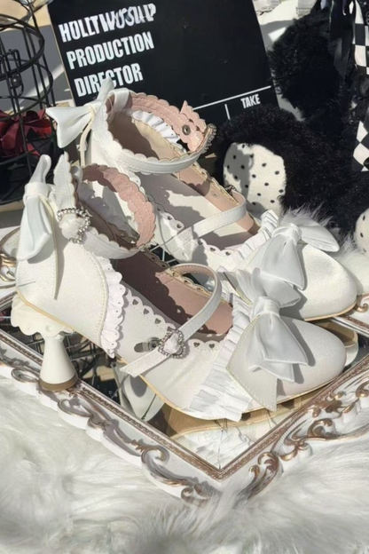 Clap Ribbon Lolita Shoes