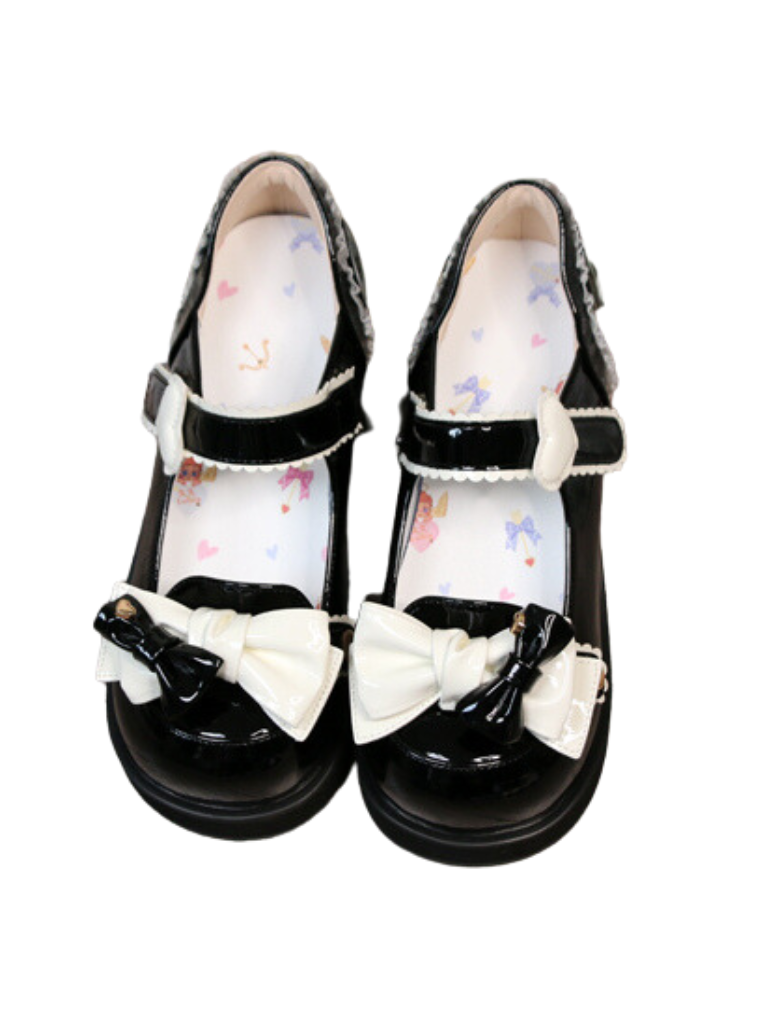 Round Toe Lolita Princess Platform Shoes