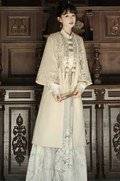 Forest China Coat + Skirt + Top