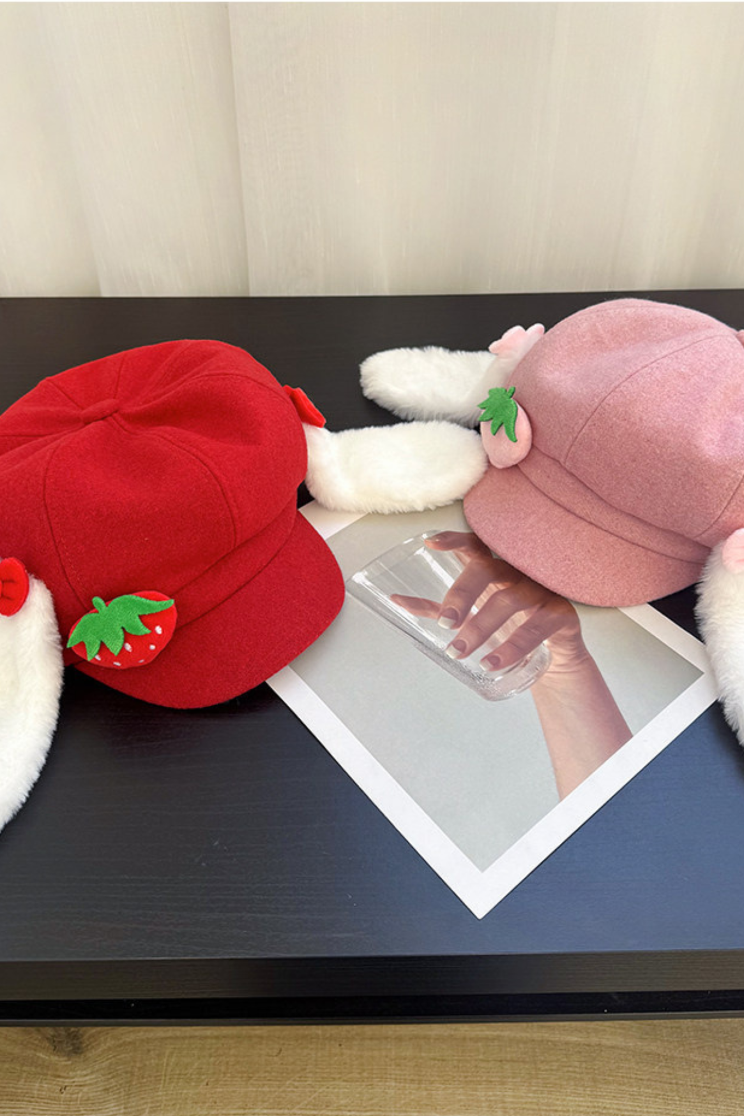 Strawberry Bunny New Beret