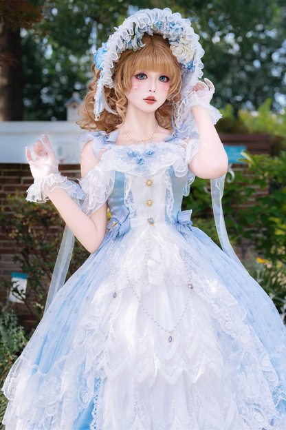 Ice Glass Illusion Lolita Dress