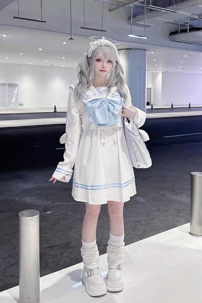 Sailor Subculture Dress + Large Bow