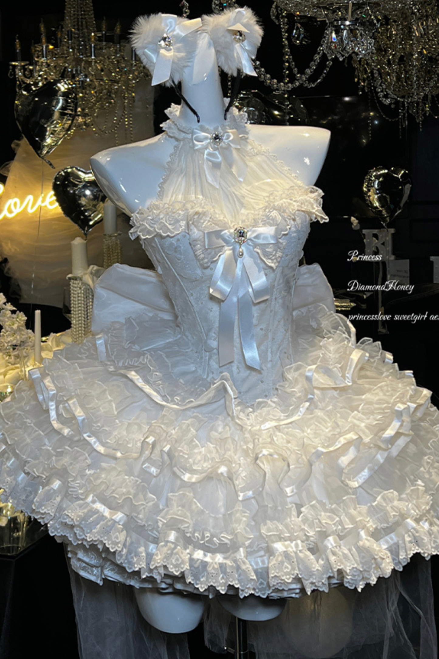 [pre-order] Short Swan Lolita Dress