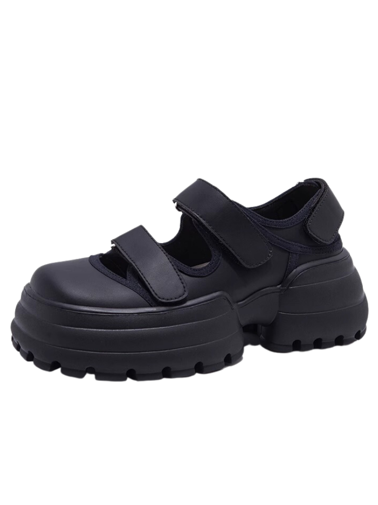 Marshmallow Sole Velcro Sandals