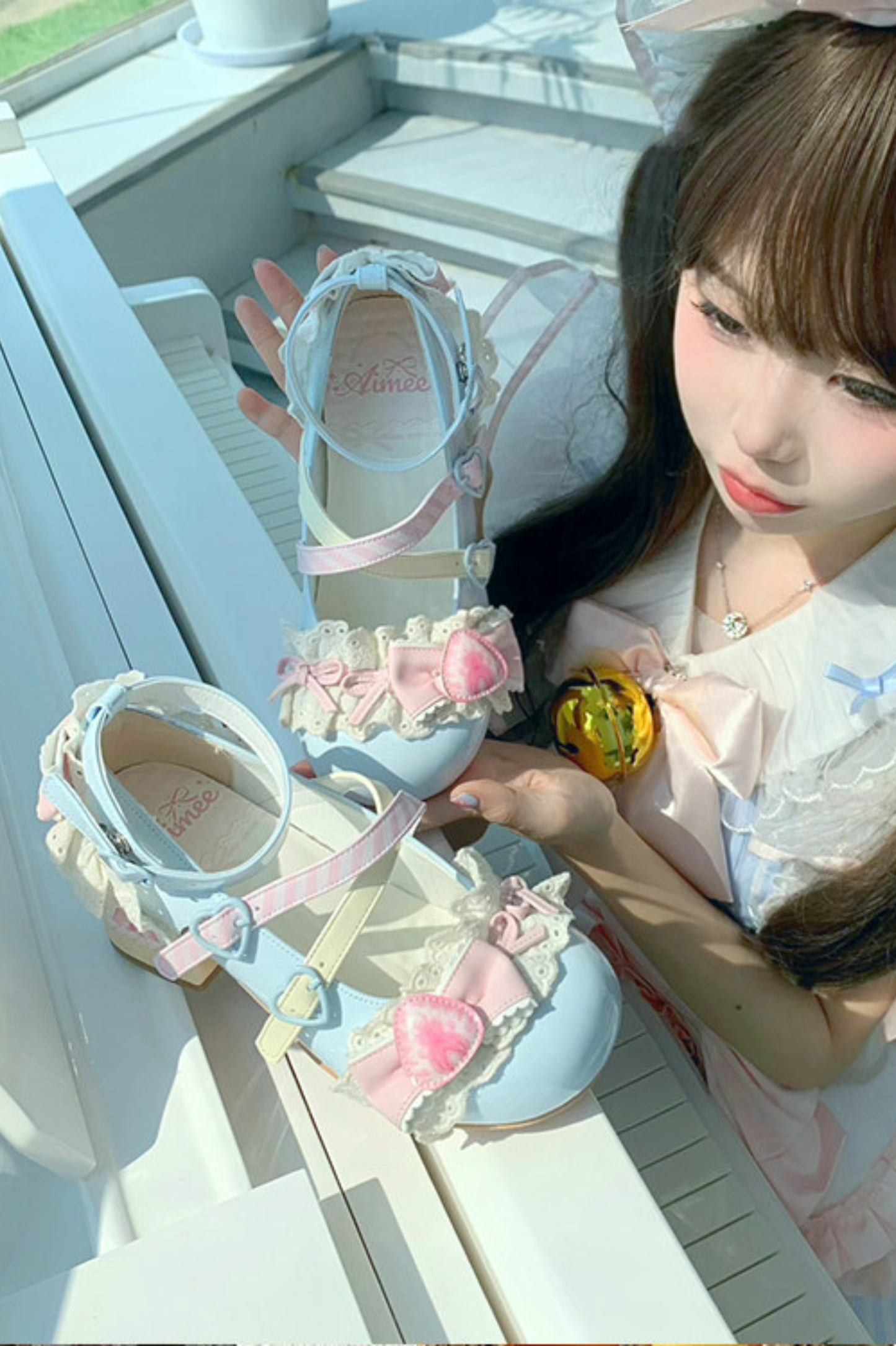 Strawberry Lolita Mary Jane Shoes