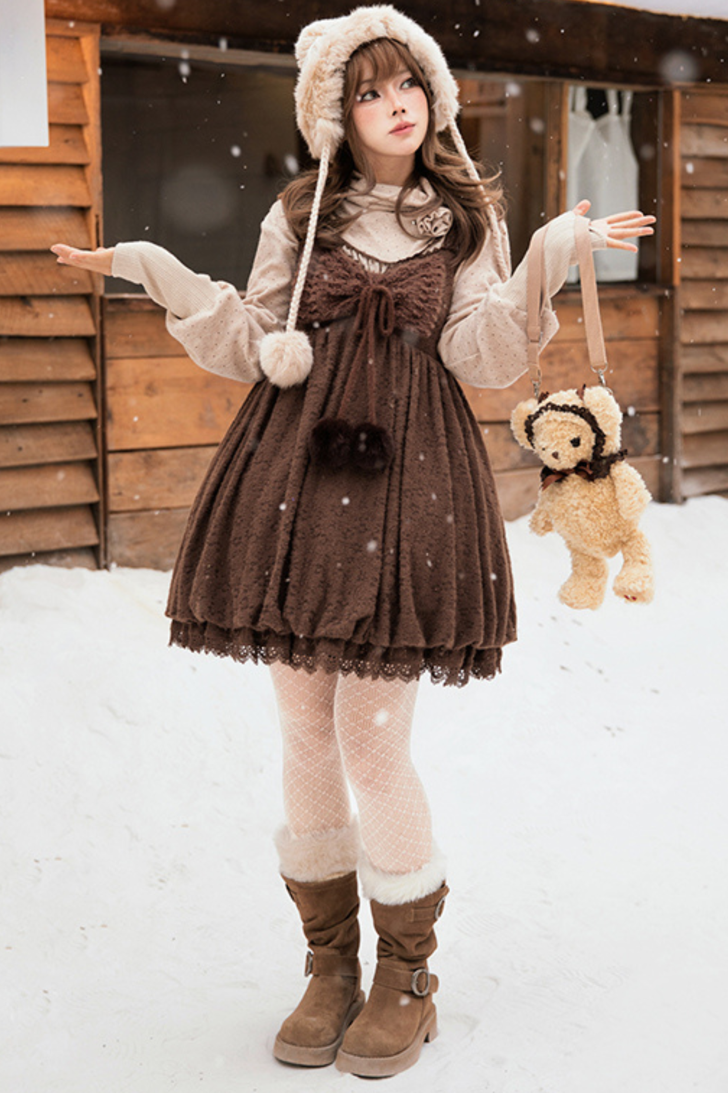 Bud Suspender Dress + Top