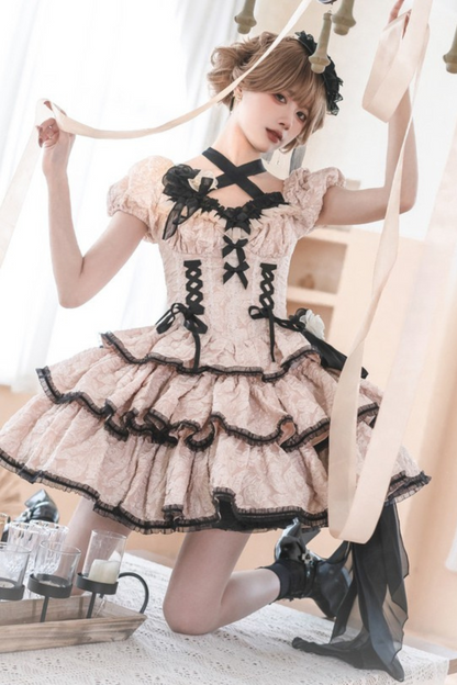 [pre-order] Generation Lace-up Dress
