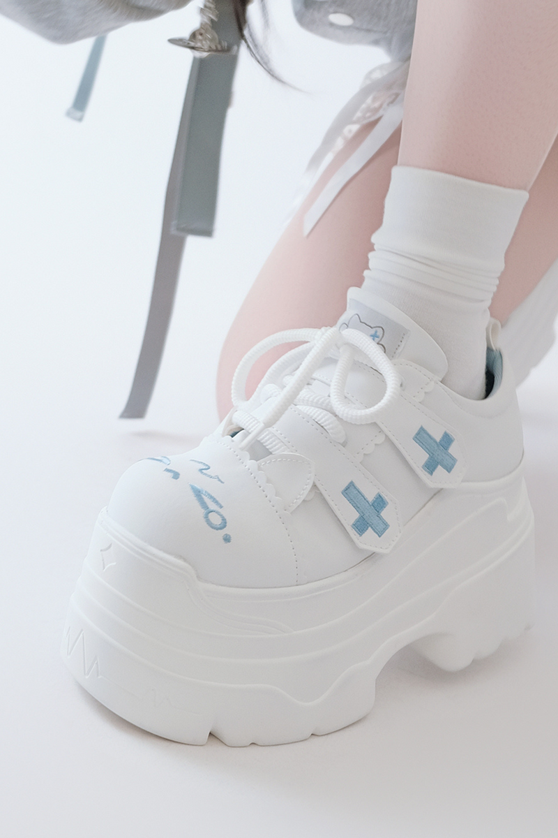 [angel Style] Subculture Cross Platform Shoes