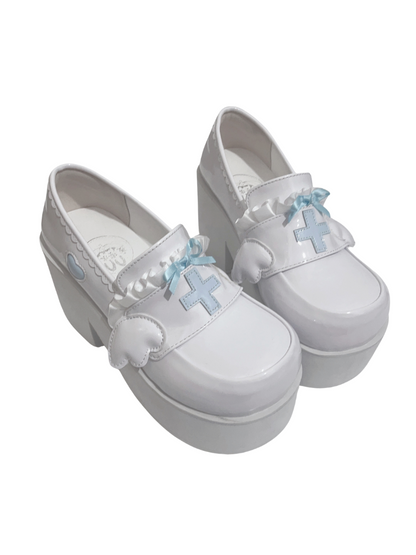 [angel Style] Medical Lace Platform Shoes